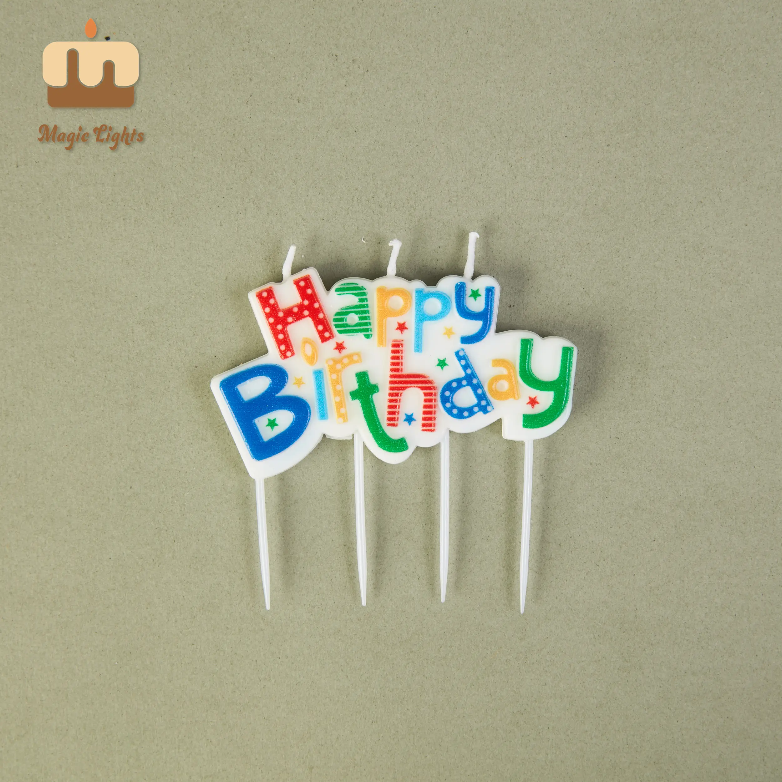 Magic Lights Gold Letter Candles Price List 2