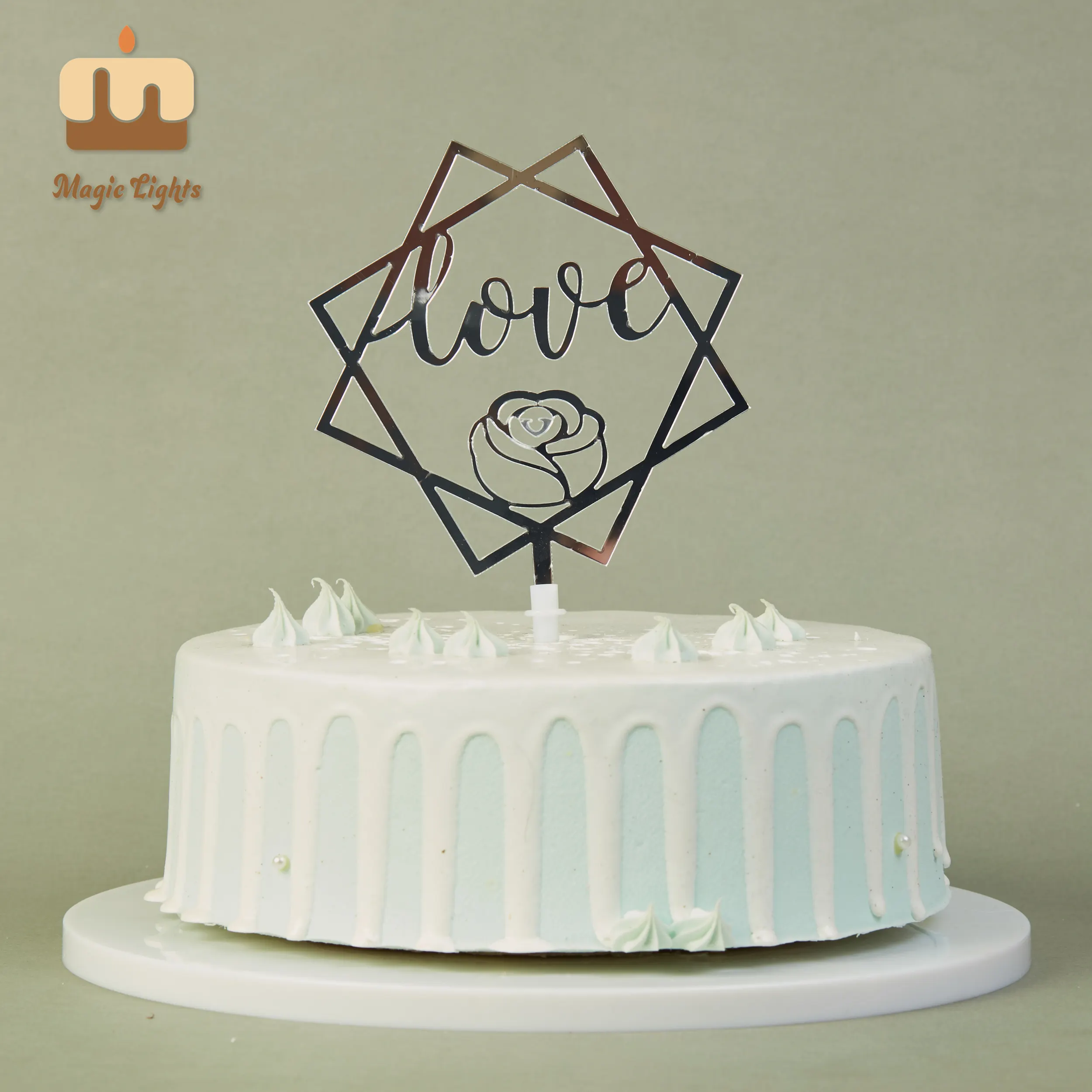 맞춤 케이크 장식 공급업체 및 아크릴 토퍼 도매 - Magic Lights 3