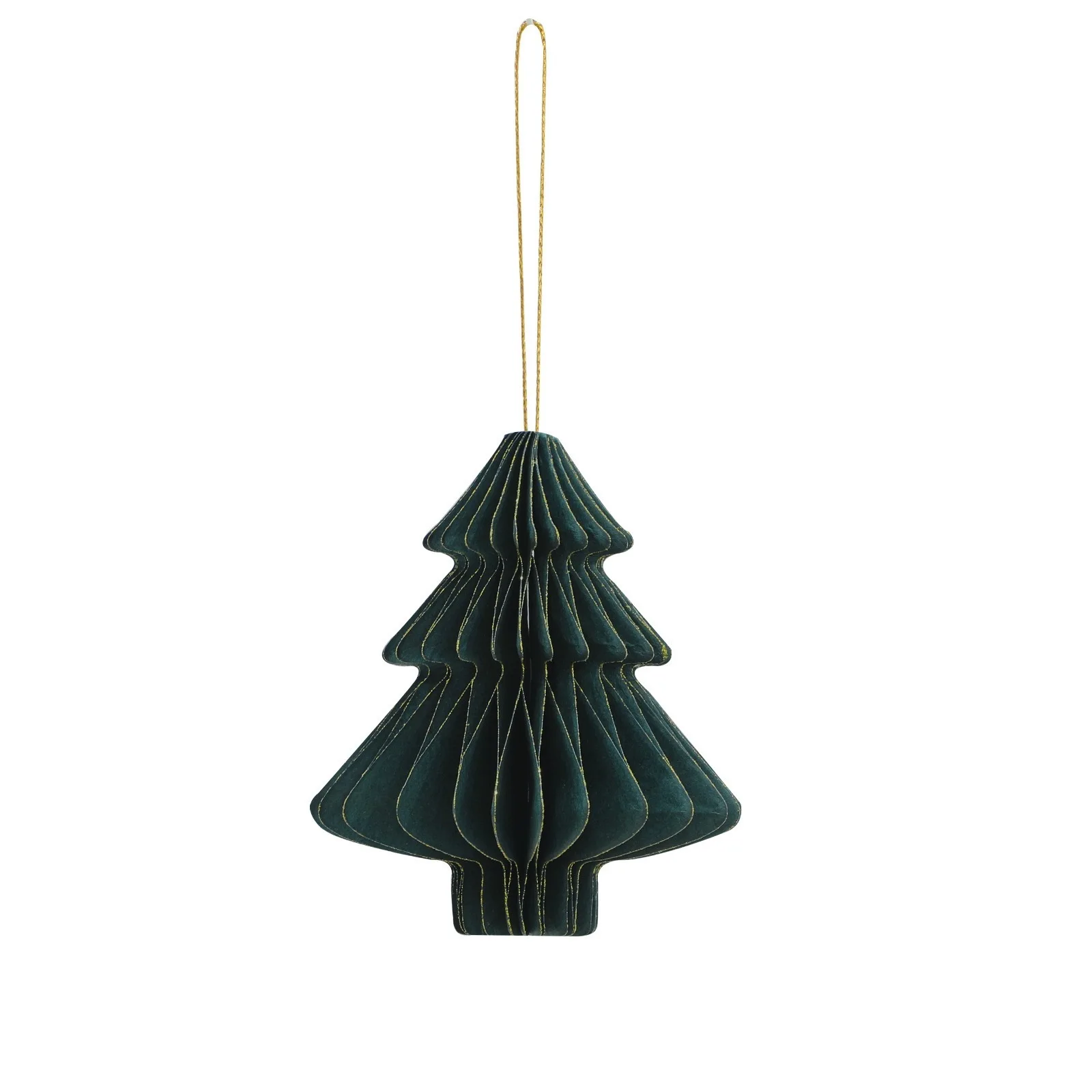 Magic Lights Christmas Tree-Shape Honeycomb Ball Decoration for Christmas Garden Indoor Home Decoration 1