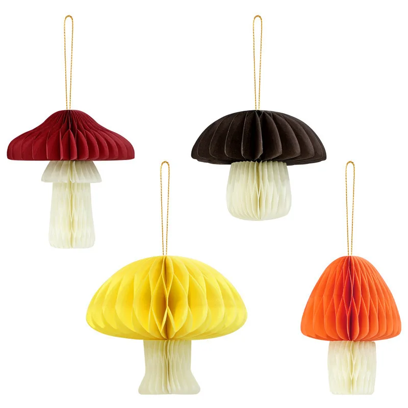 Magic Lights Mushroom Shaped Honeycomb Balls for Easter Parties Weddings and Holidays 1