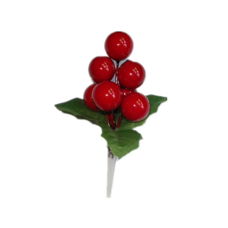 Magic Lights Christmas Berry Cake Topper Picks for Decorating 1