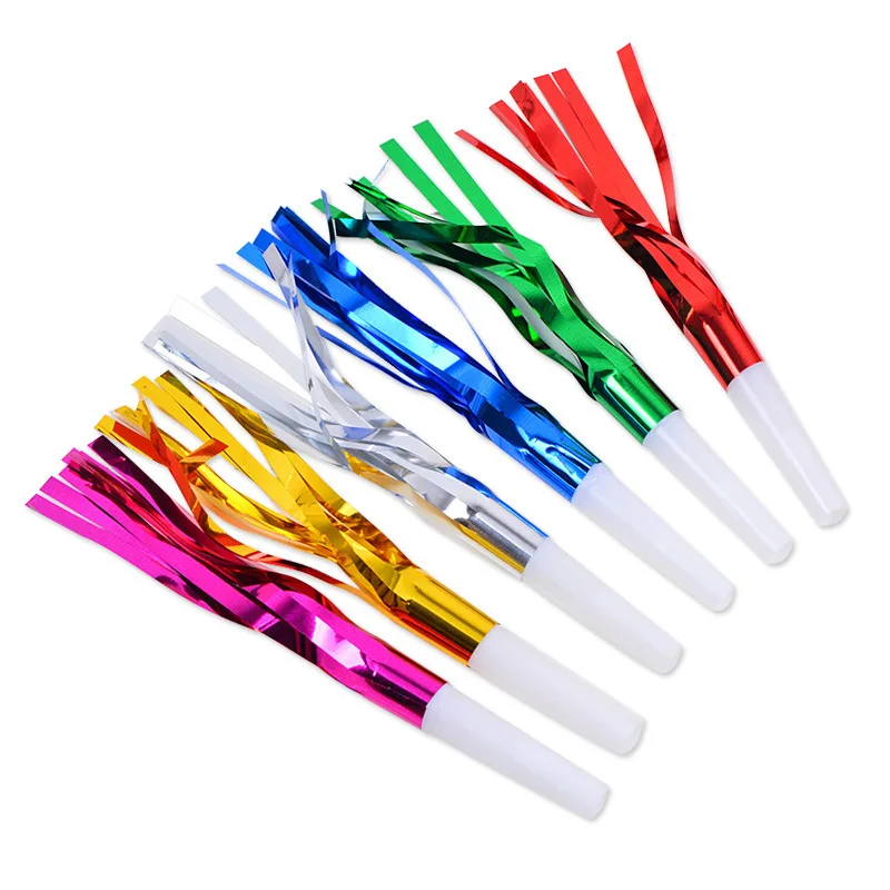 Magic Lights Colorful Tassel Party Blowers Makers para festas de aniversário infantil Toys aplaudindo adereços 1