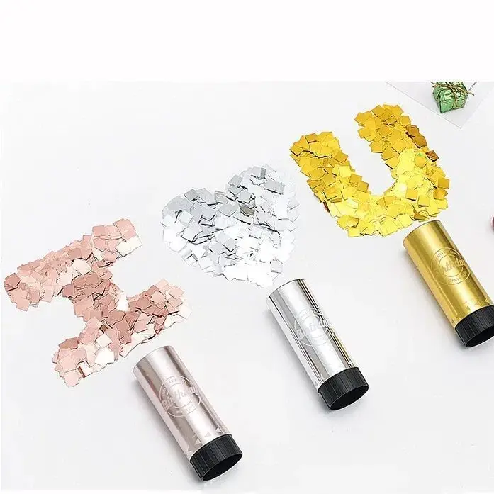Magic Lights Confetti Poppers Cannons for Wedding Birthday Graduation Baby Shower Anniversary Party Supplies 1