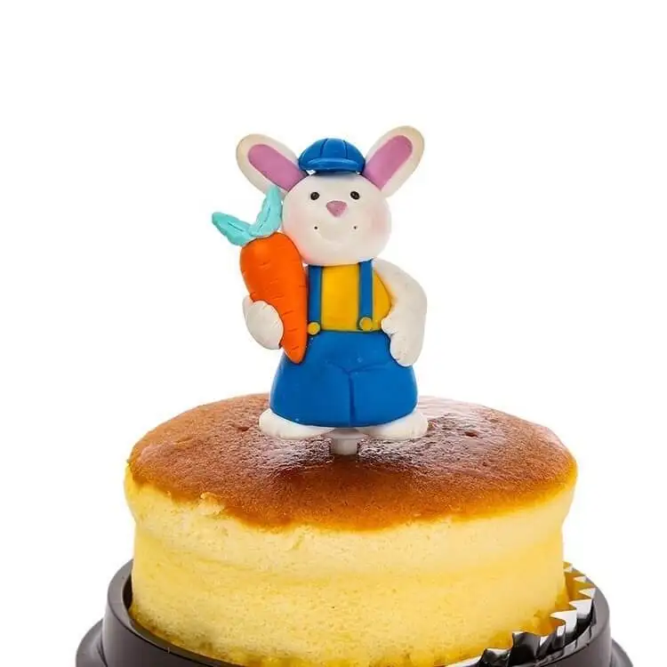 Cute Handmade Easter Bunny Polymer Clay 1