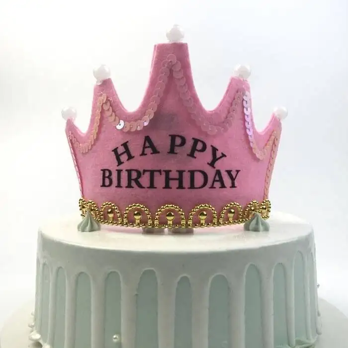 Led Happy Birthday Party Hat Crown 1