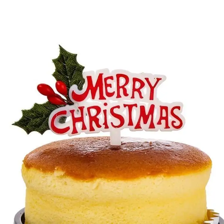 Large Red Merry Christmas Sign 1