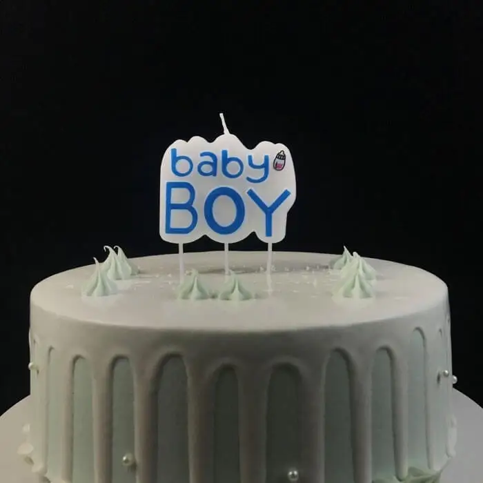 Most Popular Custom Birthday Party Art Candle For Boys 1