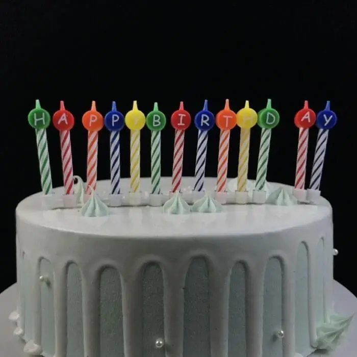 Mini Colorful Special Spiral Candle For Birthday 1