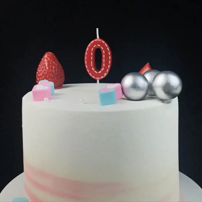 Top Mini Colorful Number Shaped Birthday Party Cake Candles 1