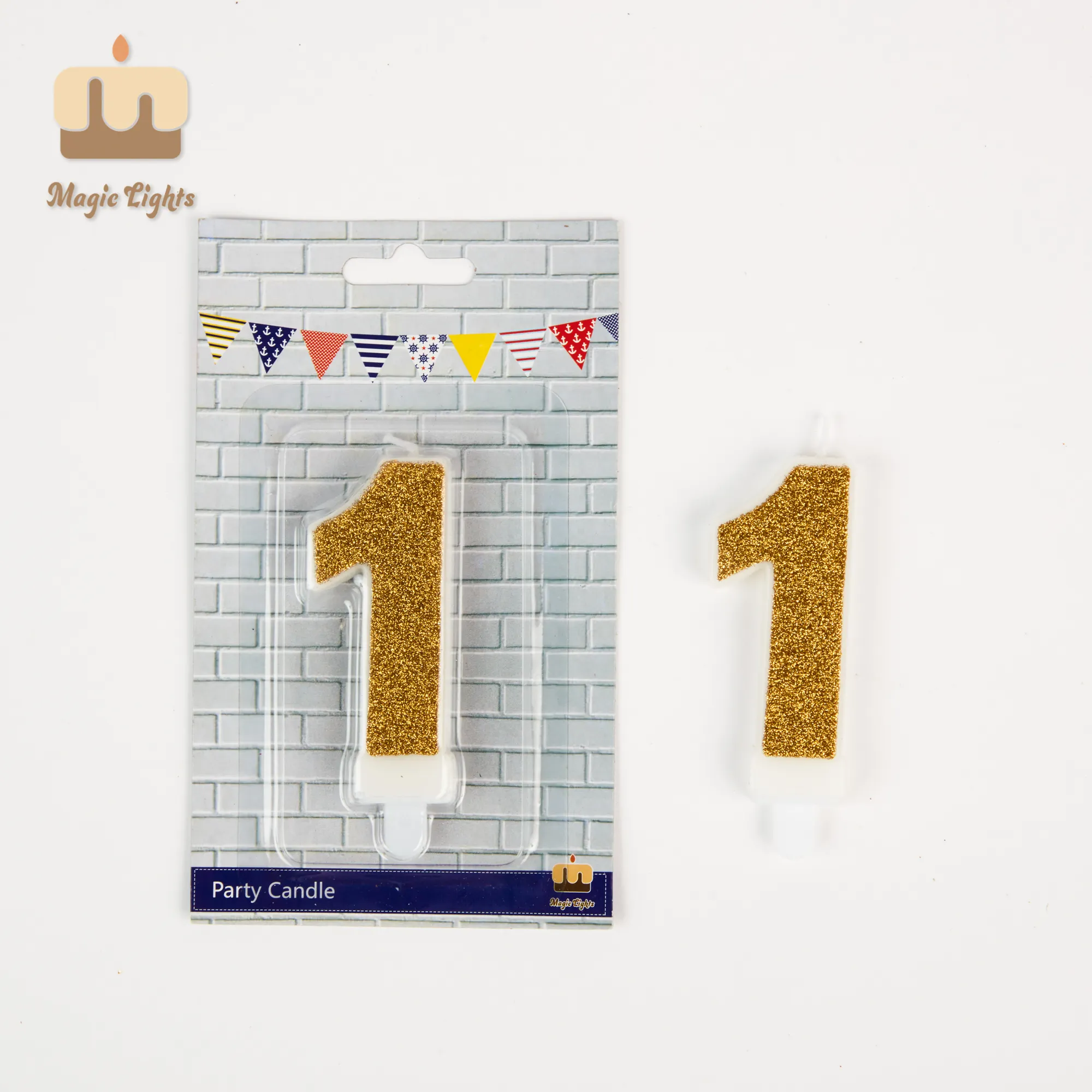 Number 1 Birthday Candle MNC-055 Candle Wholesale - Magic Lights 3