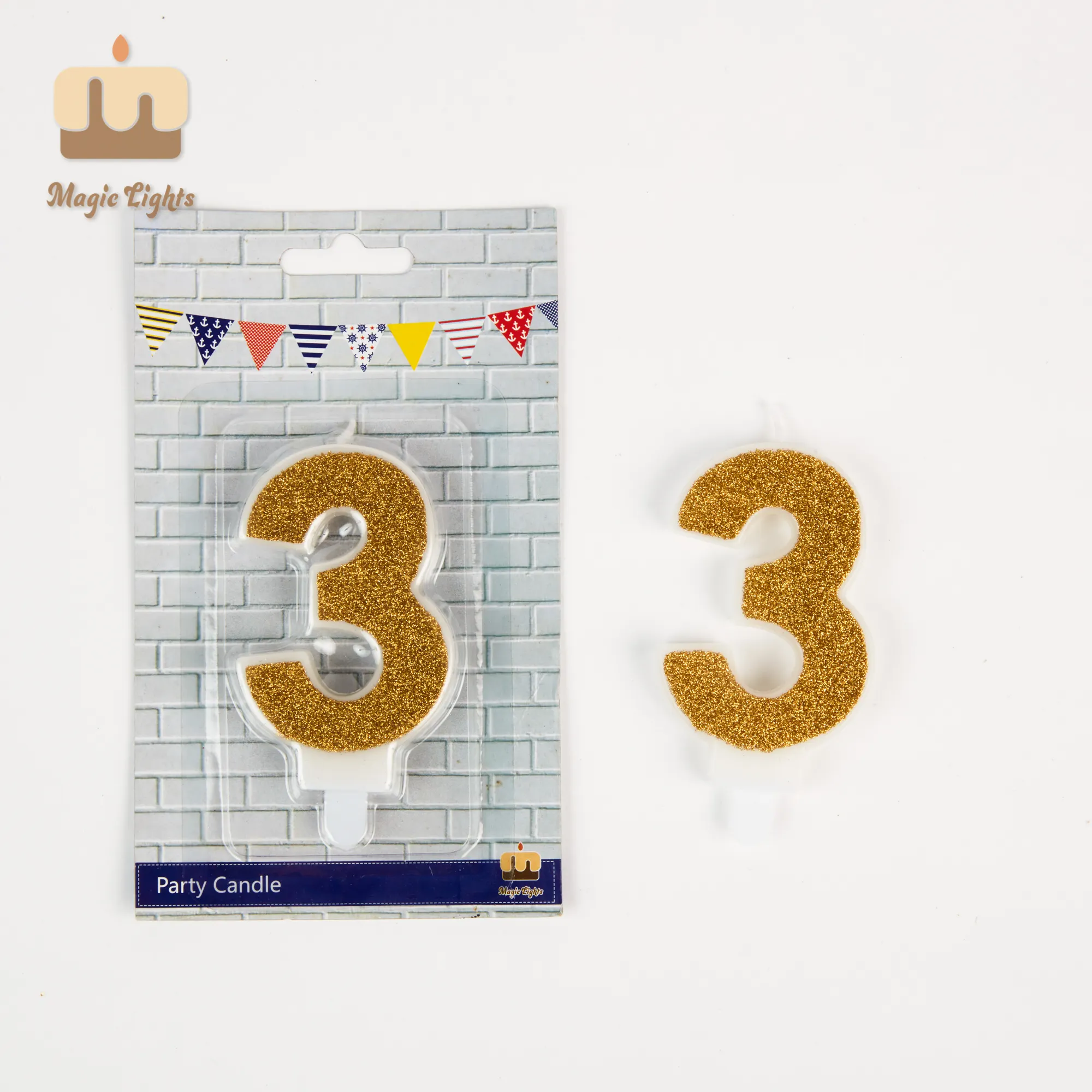 Number 1 Birthday Candle MNC-055 Candle Wholesale - Magic Lights 5