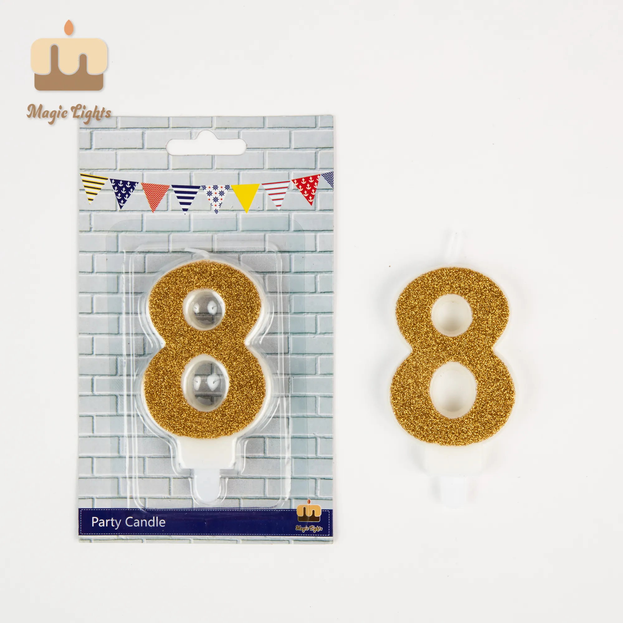 Number 1 Birthday Candle MNC-055 Candle Wholesale - Magic Lights 10