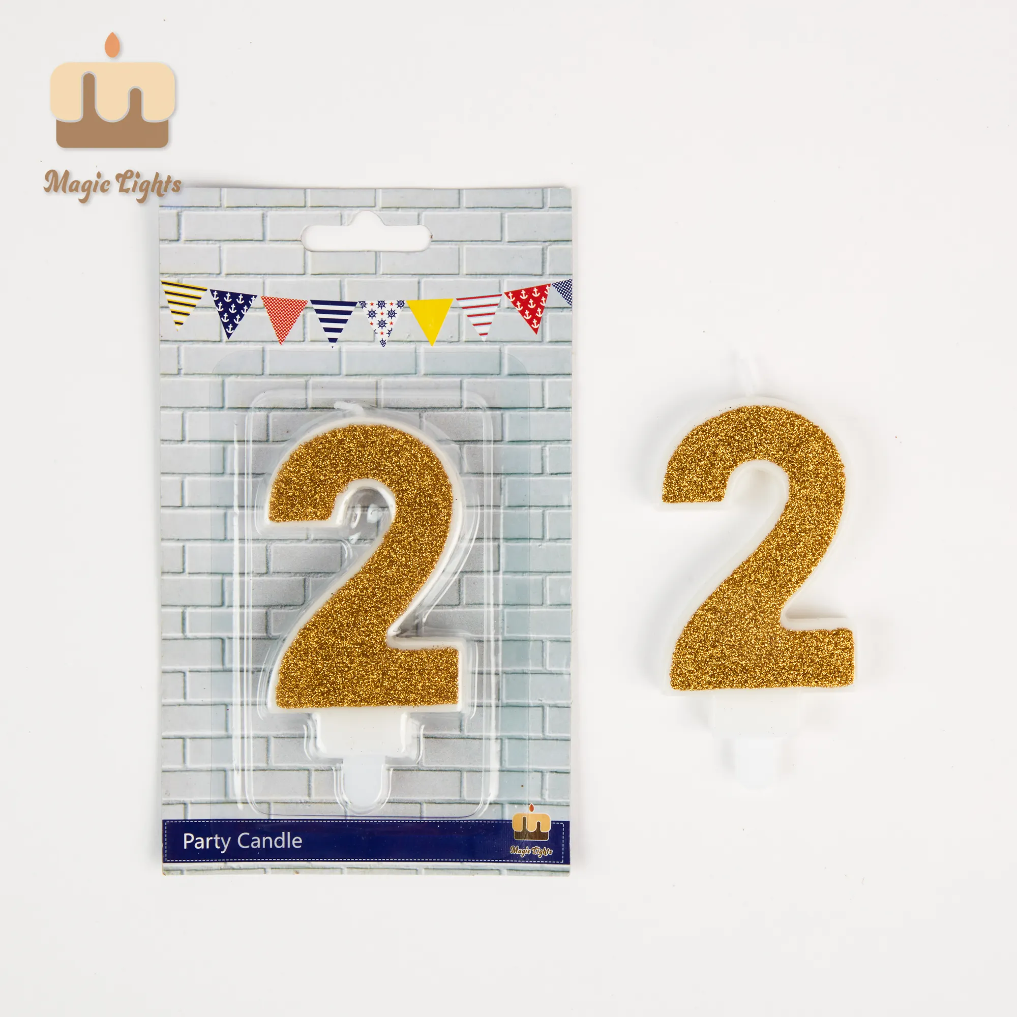 Number 1 Birthday Candle MNC-055 Candle Wholesale - Magic Lights 4