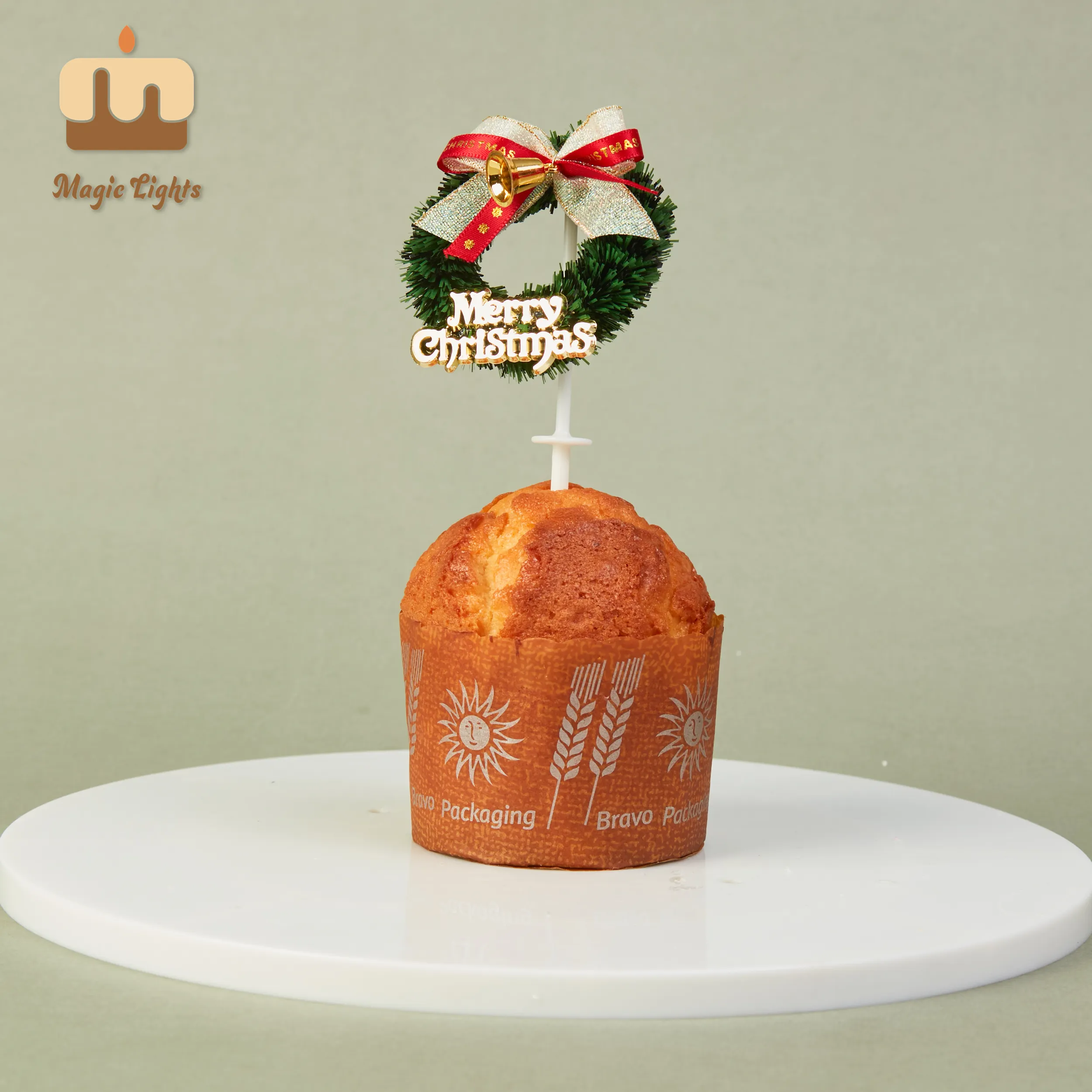 Christmas Cake Pick No Festive & Party Supplies Wholesale - Magic Lights 2
