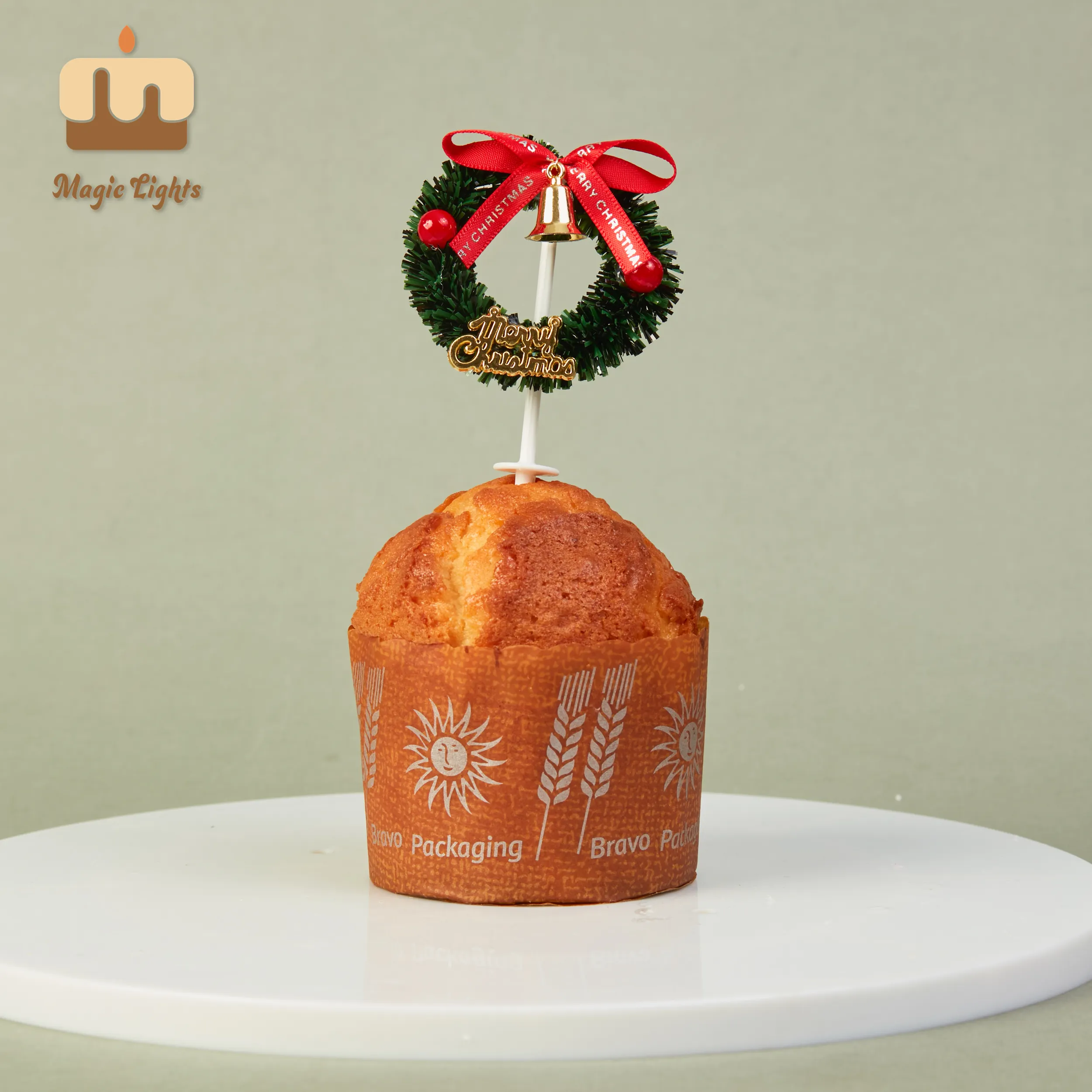 Christmas Cake Pick No Festive & Party Supplies Wholesale - Magic Lights 1