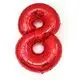 Festive & Party Supplies Custom Printed Foil Balloons Red Magic Lights Wholesaler 1