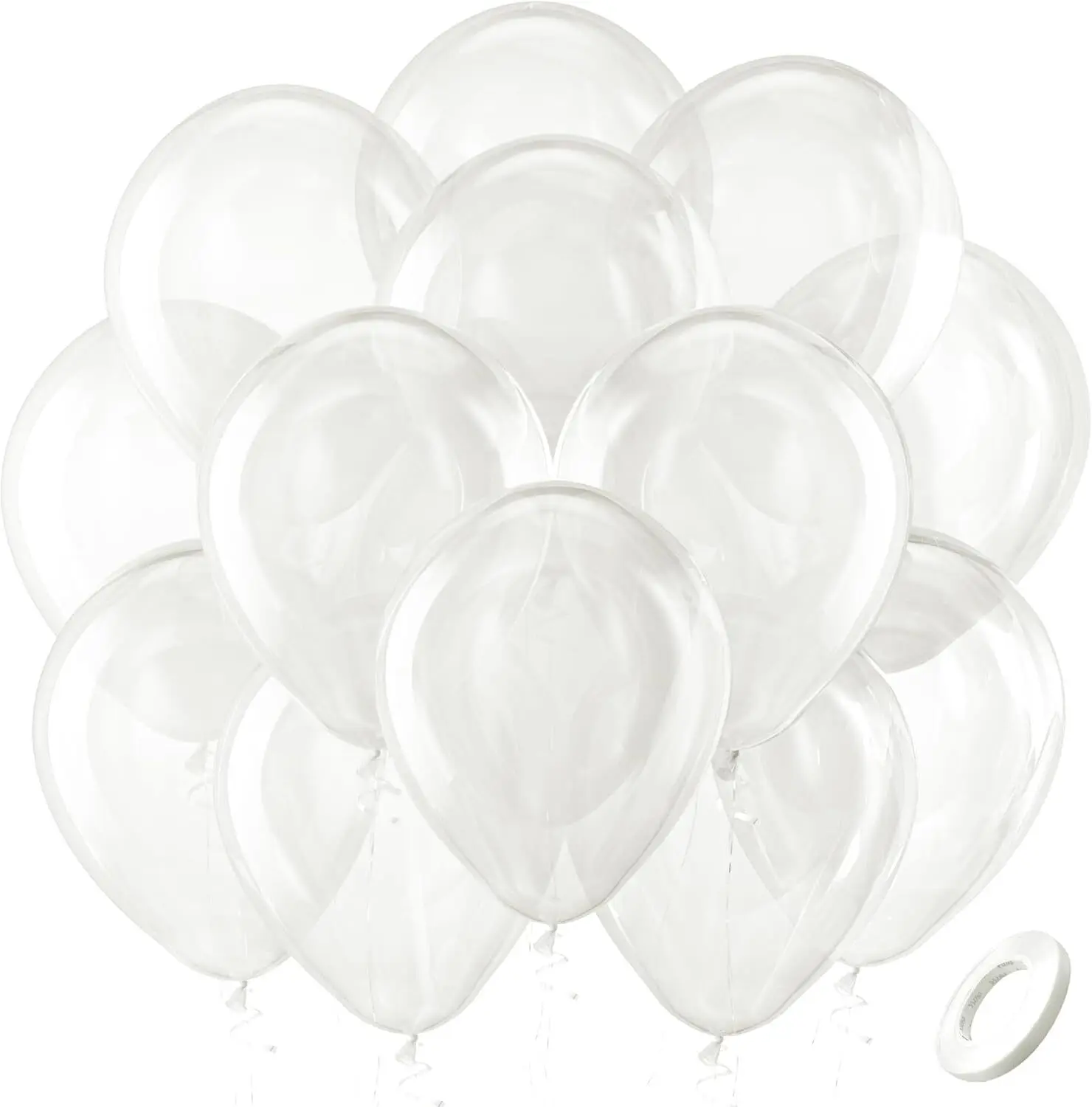Magic Lights Clear Latex Party Balloons for Wedding Baby Shower Birthday Bubble Party Decoration 1
