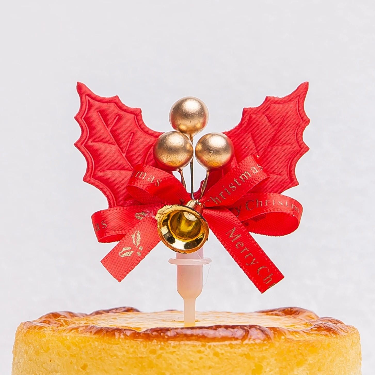Christmas Red Celebration Cake Decorations Topper Picks 1