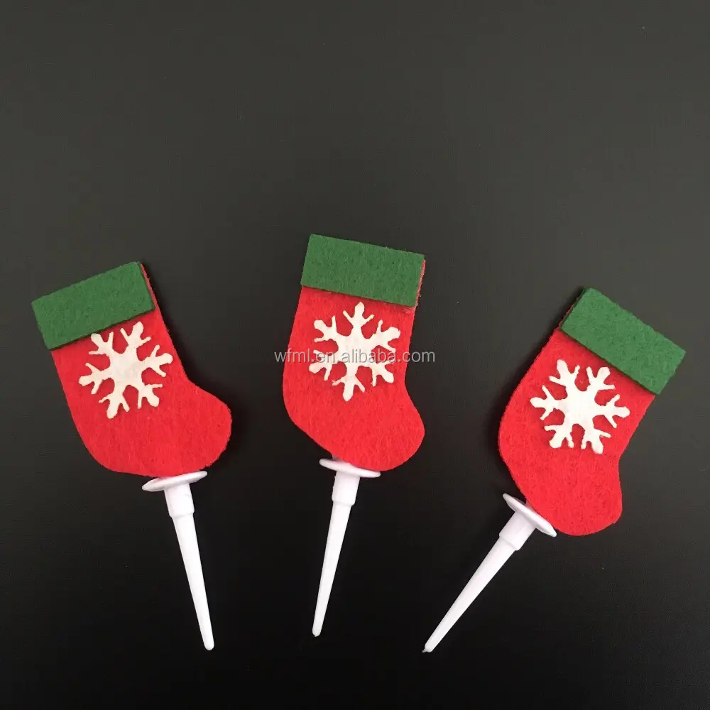 Decorações de bolo de Natal OEM 2