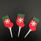Decorações de bolo de Natal OEM 2