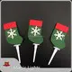 Decorações de bolo de Natal OEM 1