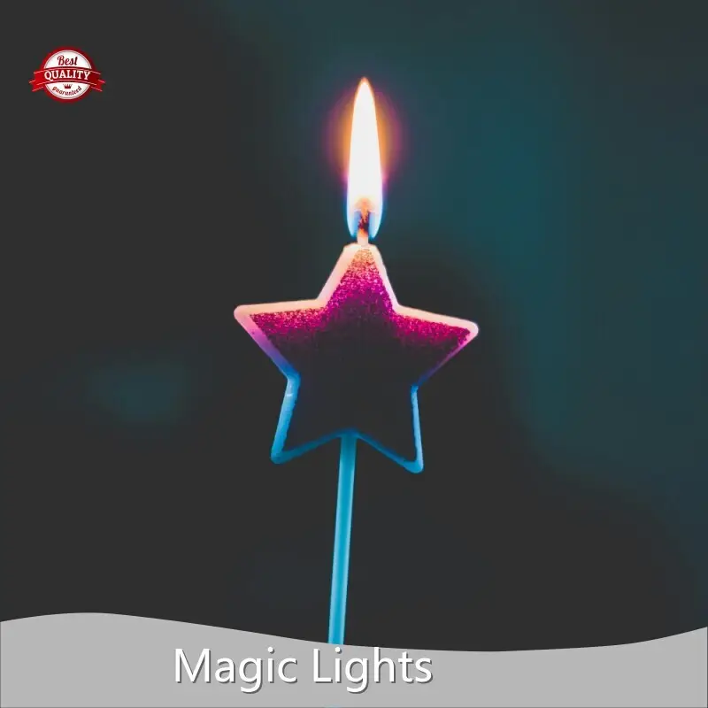 Fabricante de vela de festa 30*30 mm (largura*altura) por luzes mágicas 1