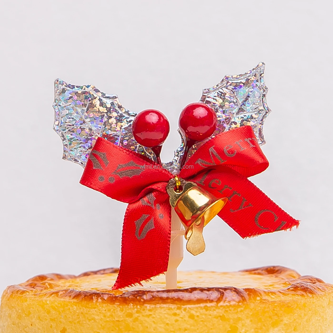 Decorações de bolo de Natal Picks Topper 1