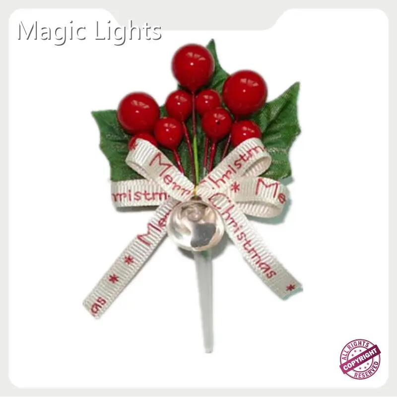 Magic Lights Xmas Cake Decorações de peças plásticas e não -wovens Xmas Decorações de bolo por atacado 1