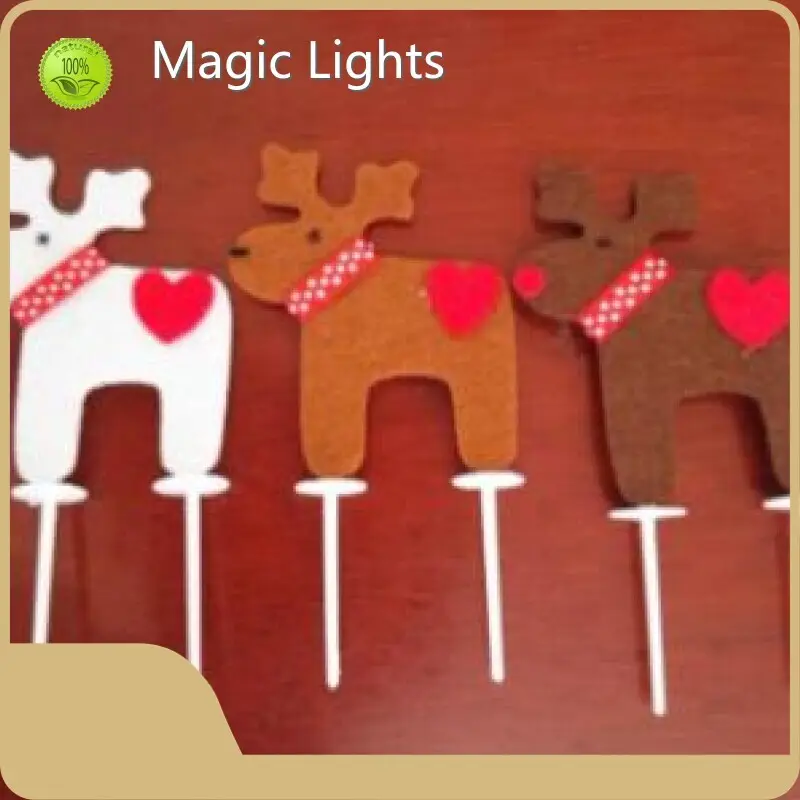 Decorações de bolo personalizadas Luzes mágicas 1 lombadas 1