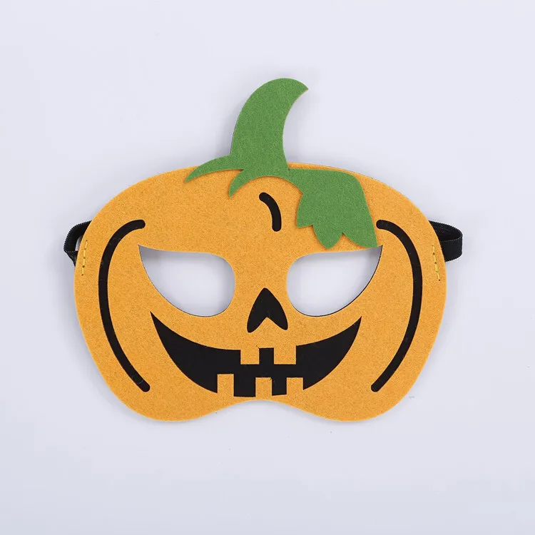 Mágica Luzes Mágicas Halloween Felt Felt Mask for Kids Girls Boys Halloween Cosplay Dress Up Misfarerade Party 1