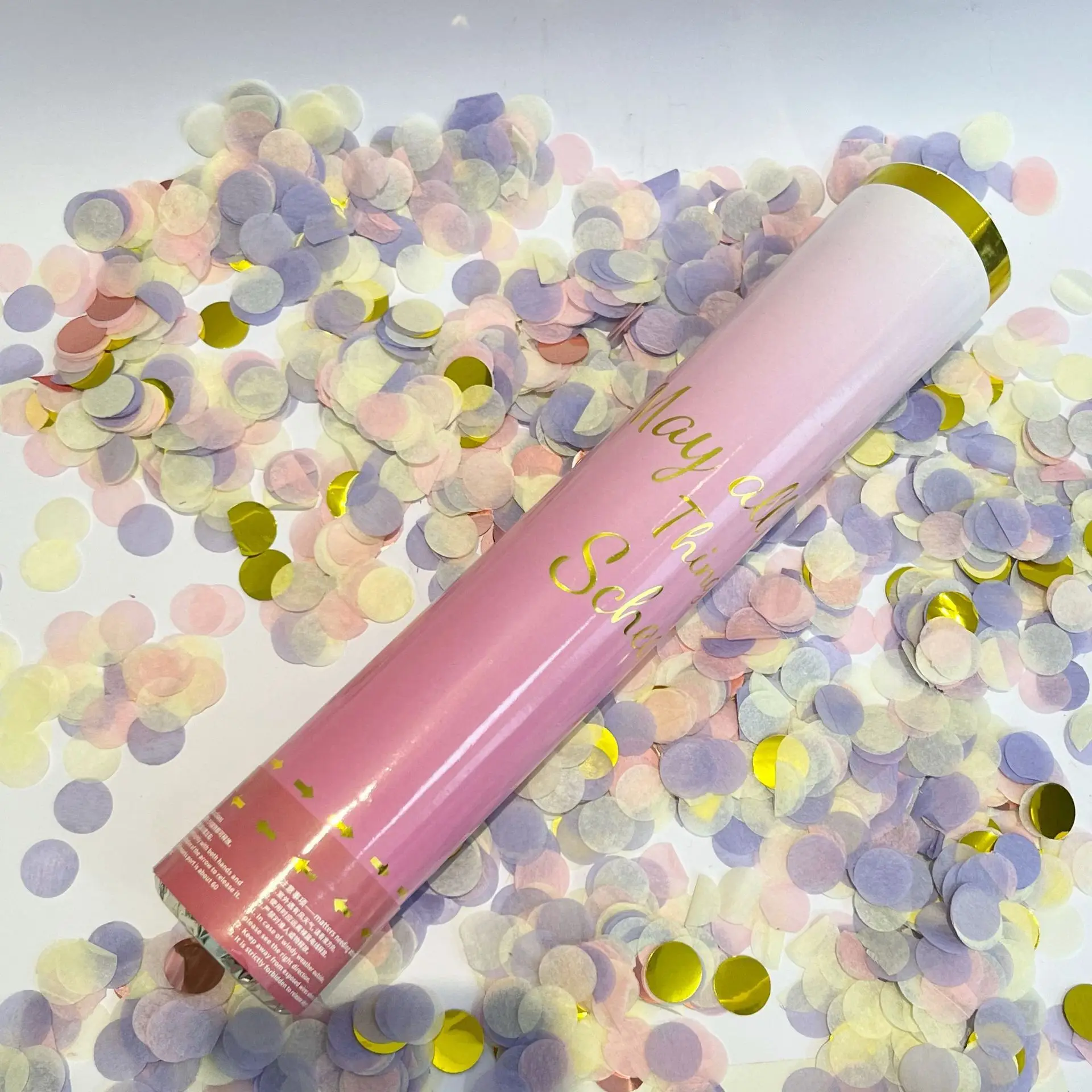 Magic Lights Confetti Poppers Cannons Party Poppers for Graduation Birthday Wedding Baby Shower Party Supplies 1