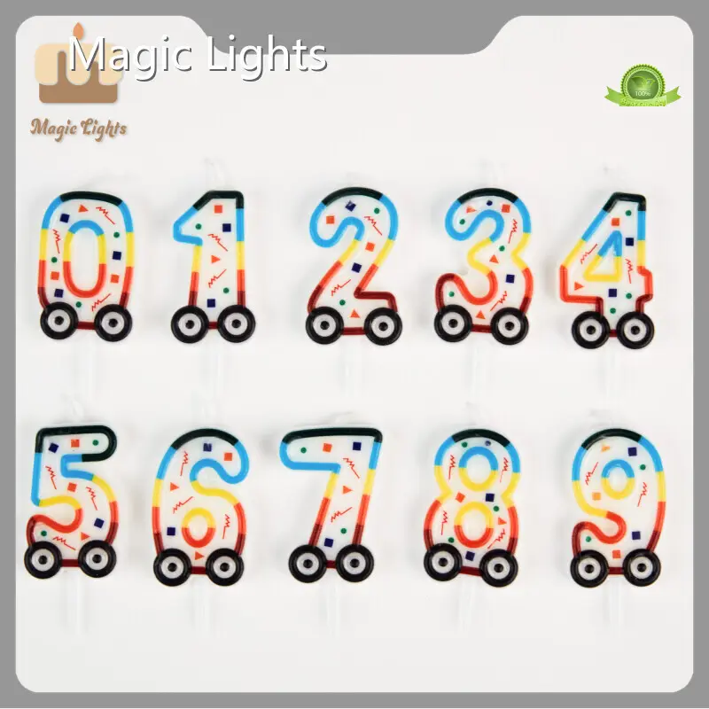 Number One Candle by Magic Lights 1