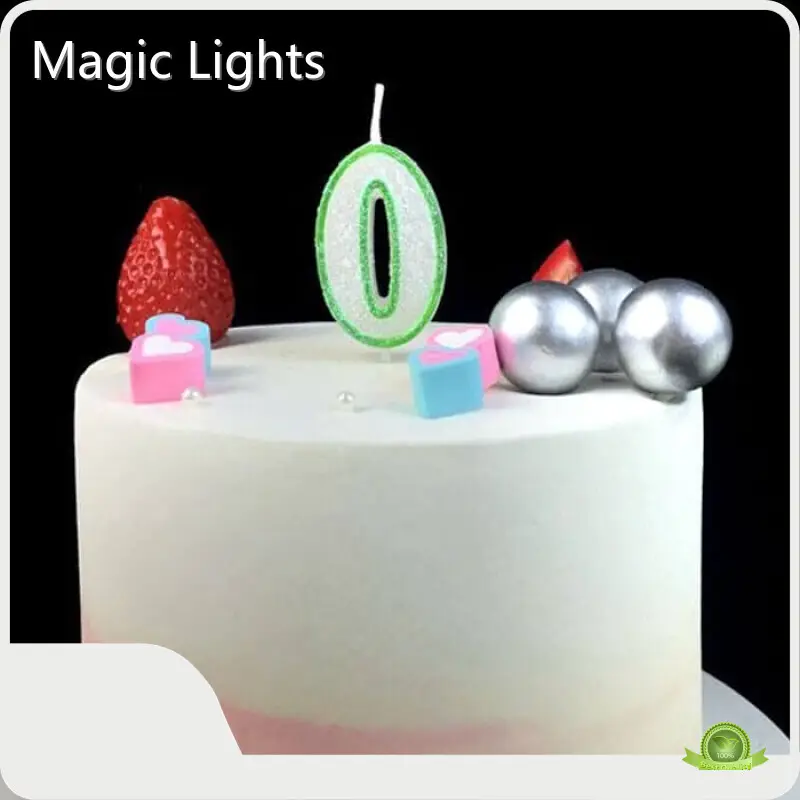 Number 1 Birthday Candle Number Candle Wholesale - Magic Lights 1