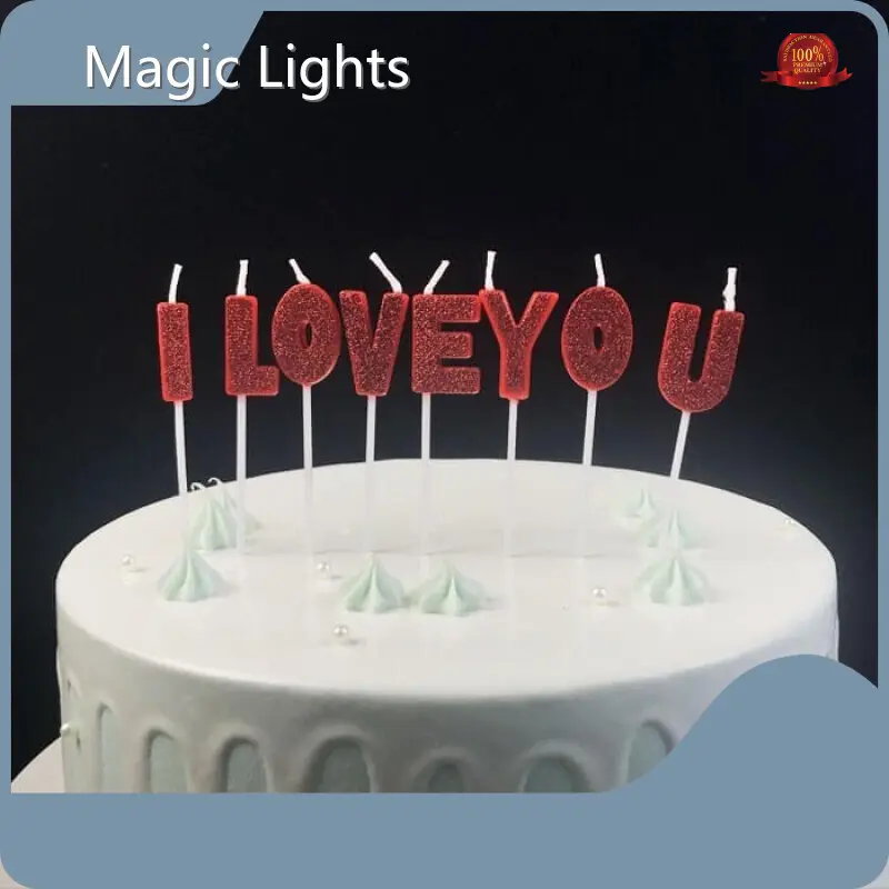 Magic Lights Birthday Candles with Letters 500000+ Birthday Candles with Letters Manufacturers 1