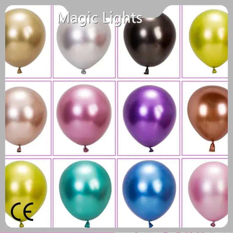Party Supplies Factory Plain Latex Balloon Wholesale - Magic Lights 1